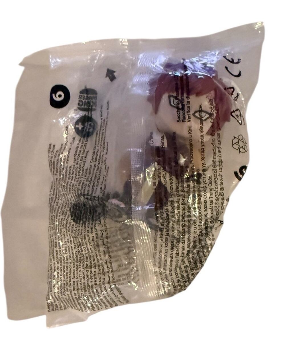 New Sealed Naruto 2025 Burger King Meal Toy Gaara #6 Collectible Figure Anime
